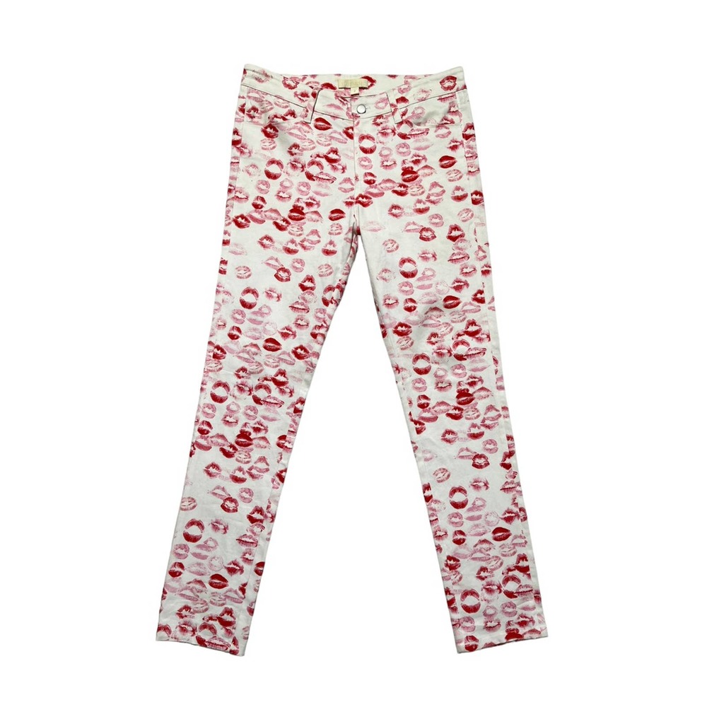 Erin Fetherston Kiss lip print pant